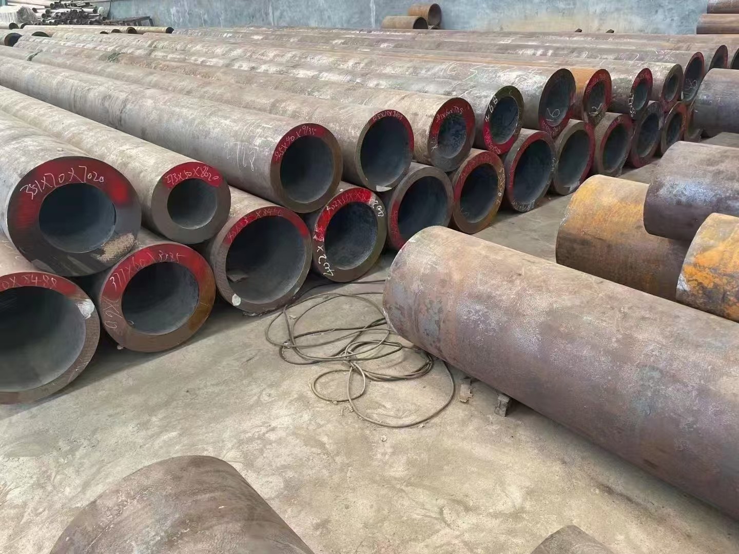 漳州市无缝钢管切割定尺切割加工镀锌无缝钢管 - 方案